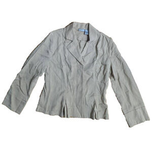 Spiegel Womens Jacket tencel women Beige Size 6 A001747